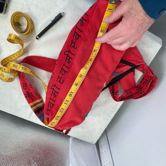 The Collection Royal crossbody bag 100% cotton boho festival made in Nepal. - Picture 5 of 10